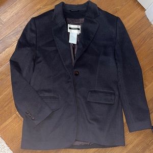 Wool oversized blazer